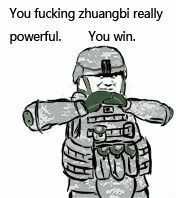 you fucking zhuang bi really powerful