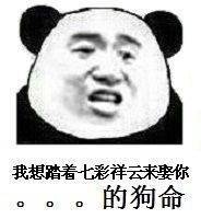 熊猫人,七彩,狗命,祥云,熊猫